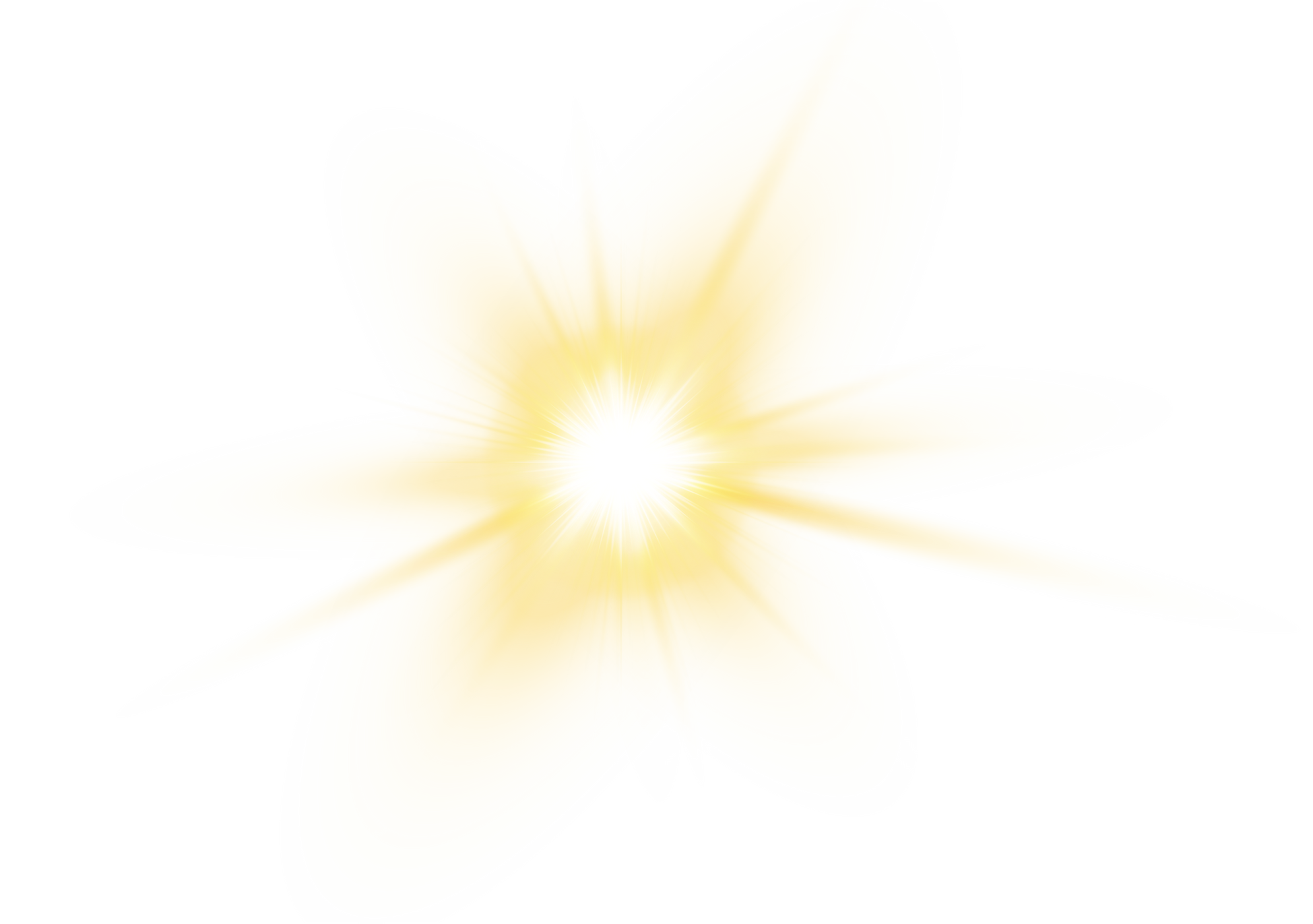 Bright Yellow Shining Sun Isolated on Transparent Background. Glow Light Effect. Vector Illustration